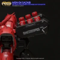 G-rework Decal RG #29 Sazabi - Image 5