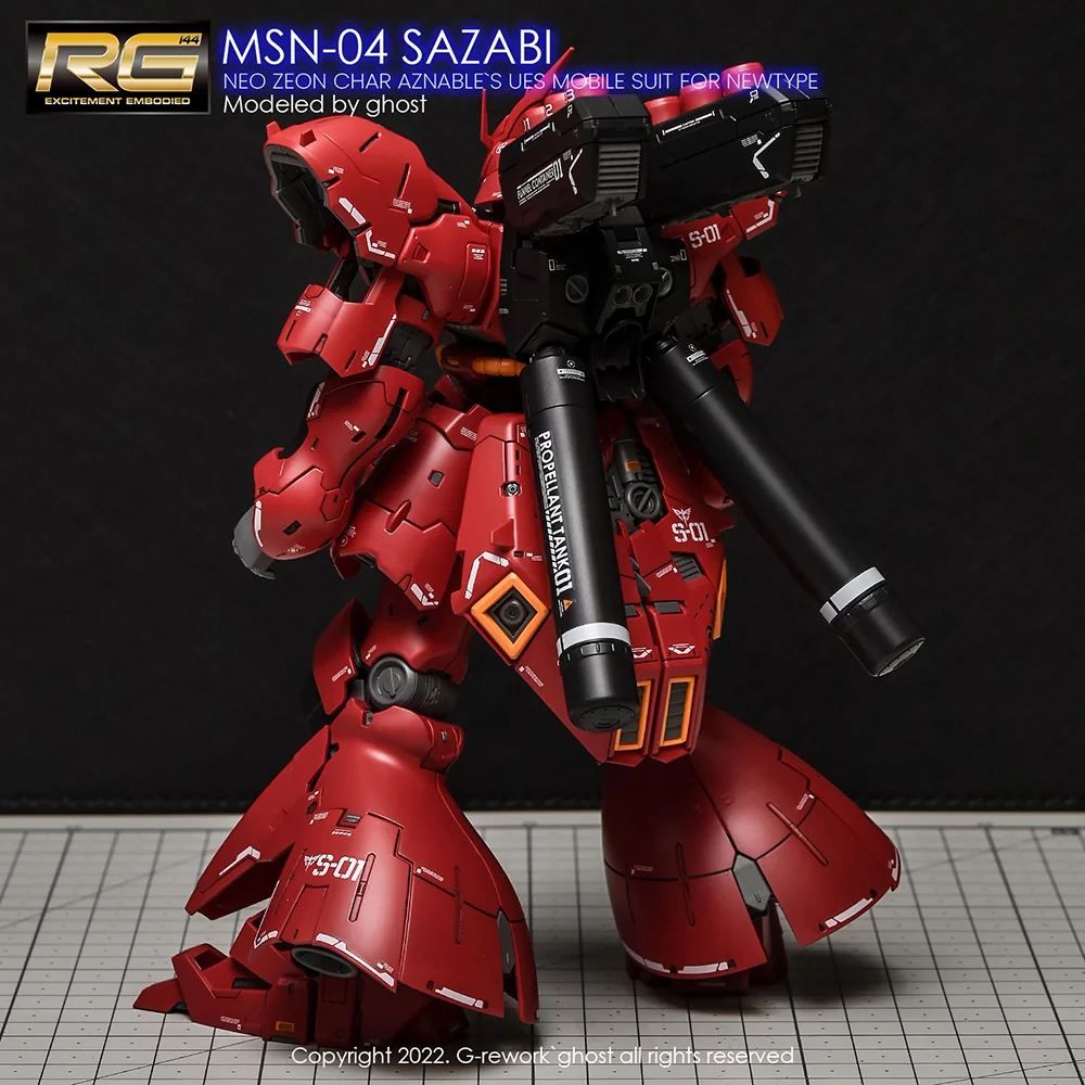 G-rework Decal RG #29 Sazabi