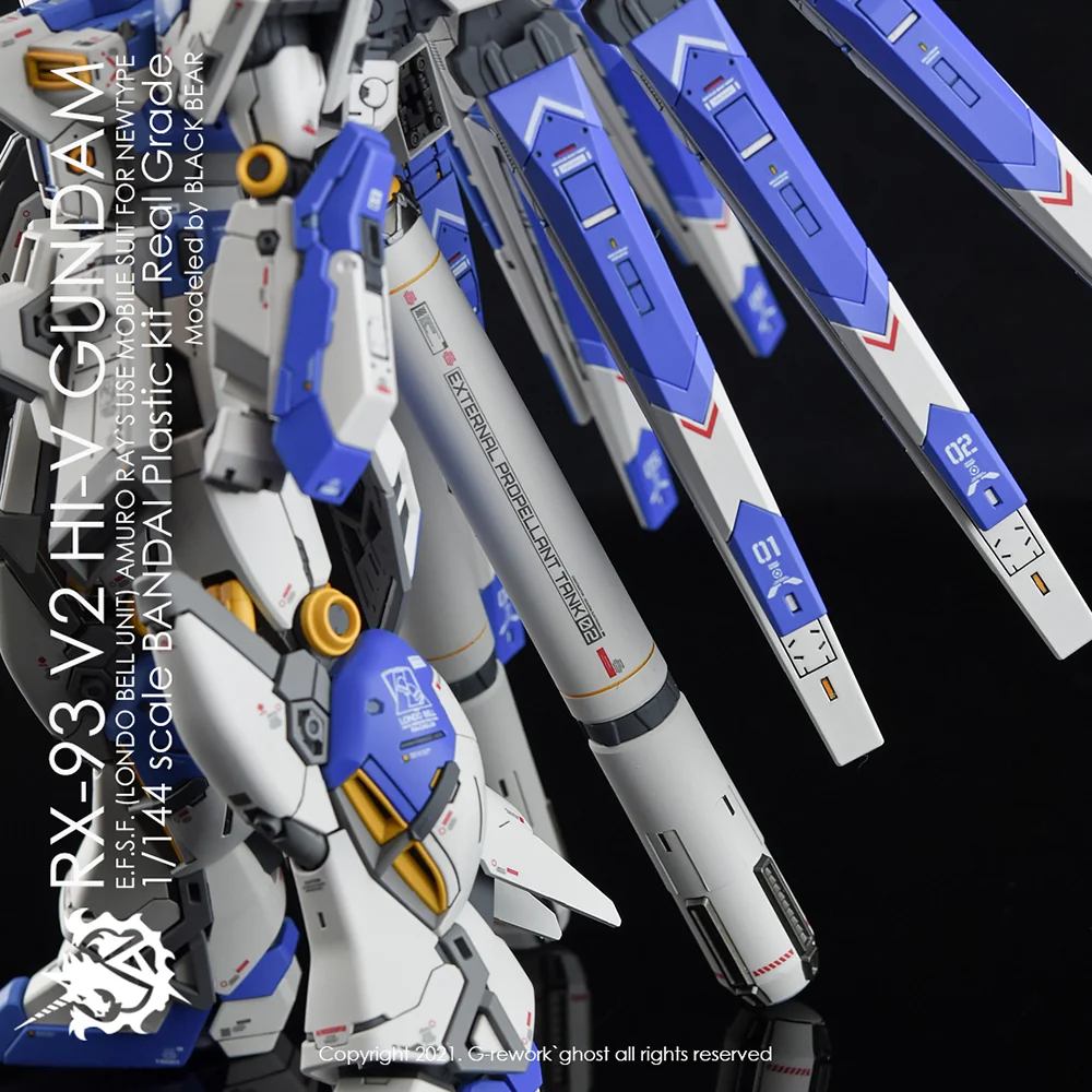 G-rework Decal RG #36 Hi-ν GUNDAM
