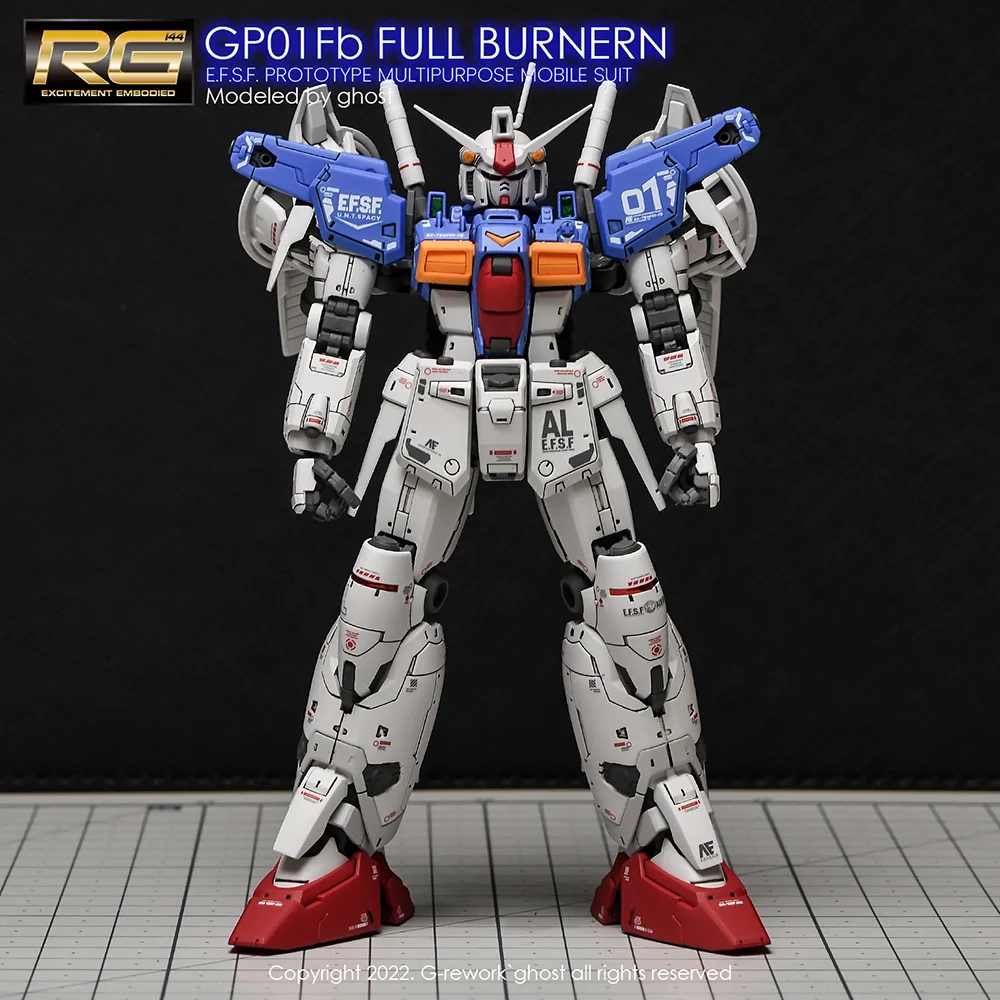 G-rework Decal RG #13 RX-78GP01-Fb Gundam Full Burnern