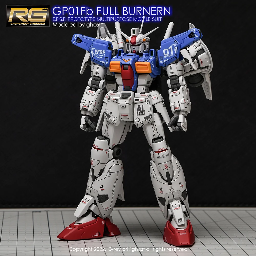 G-rework Decal RG #13 RX-78GP01-Fb Gundam Full Burnern