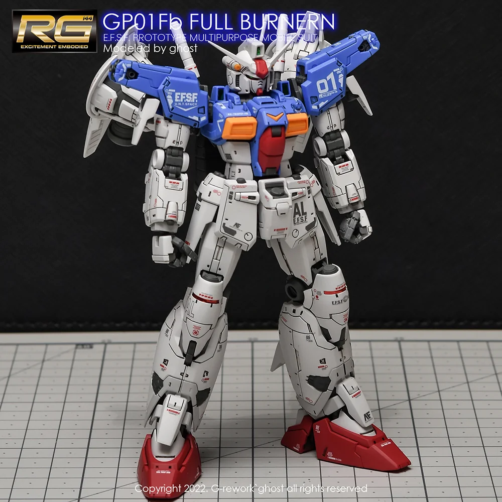 G-rework Decal RG #13 RX-78GP01-Fb Gundam Full Burnern