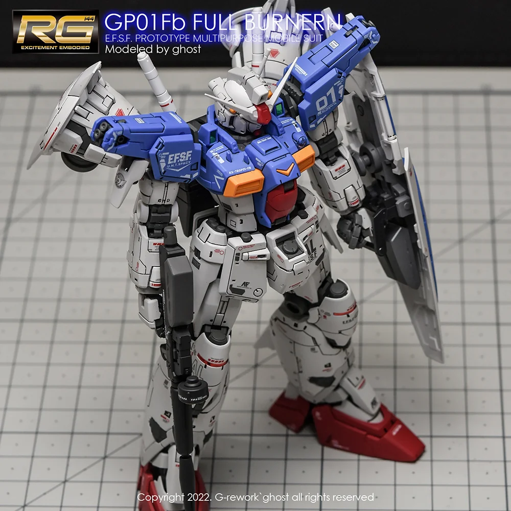 G-rework Decal RG #13 RX-78GP01-Fb Gundam Full Burnern