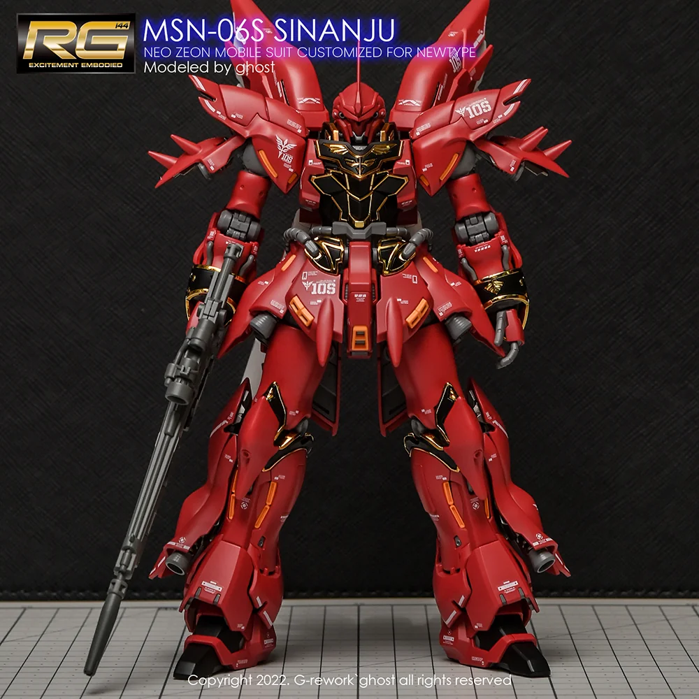 G-rework Decal RG #22 Sinanju