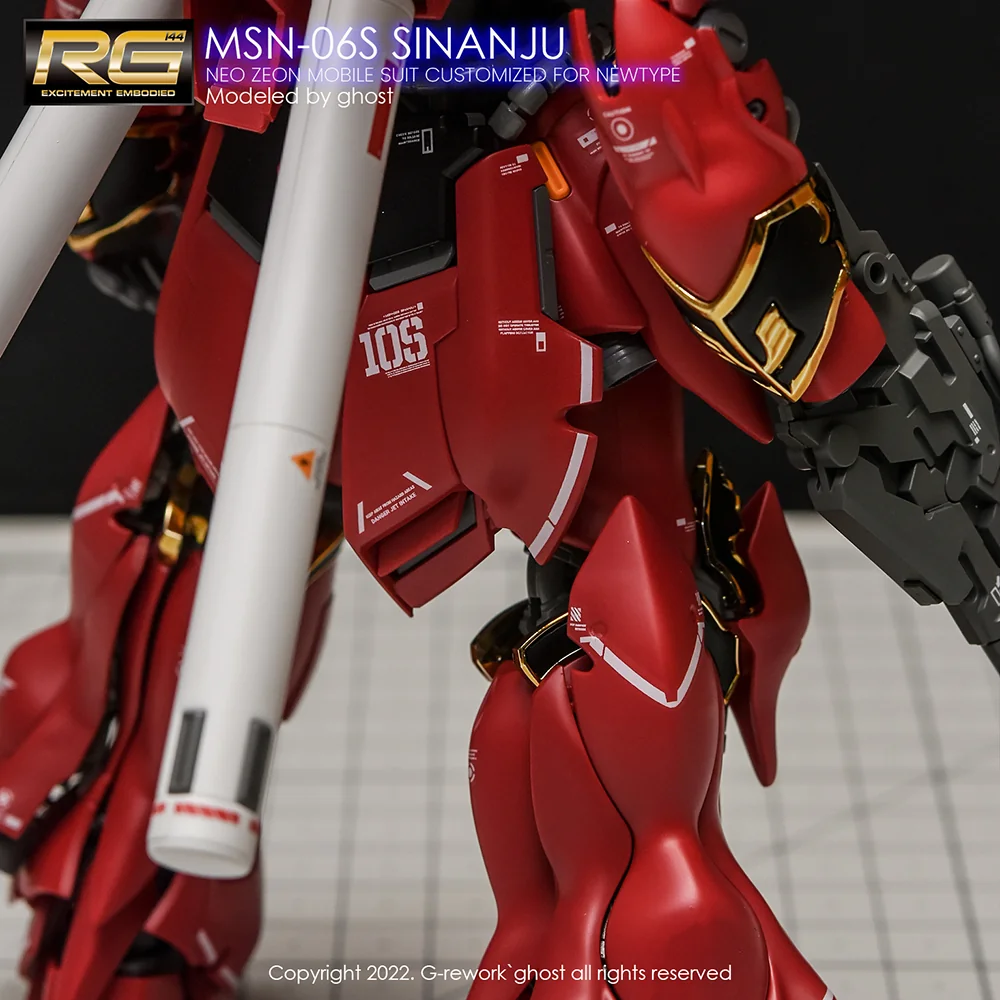 G-rework Decal RG #22 Sinanju