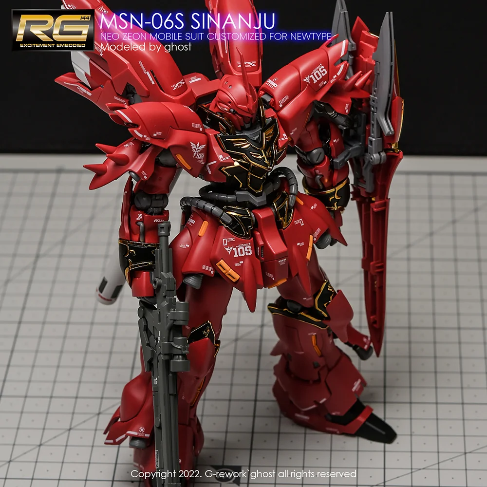 G-rework Decal RG #22 Sinanju