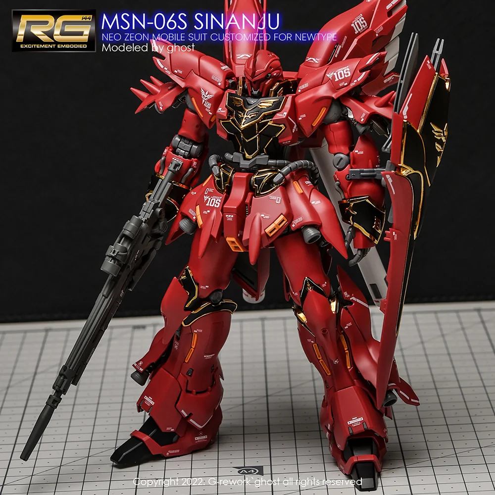G-rework Decal RG #22 Sinanju