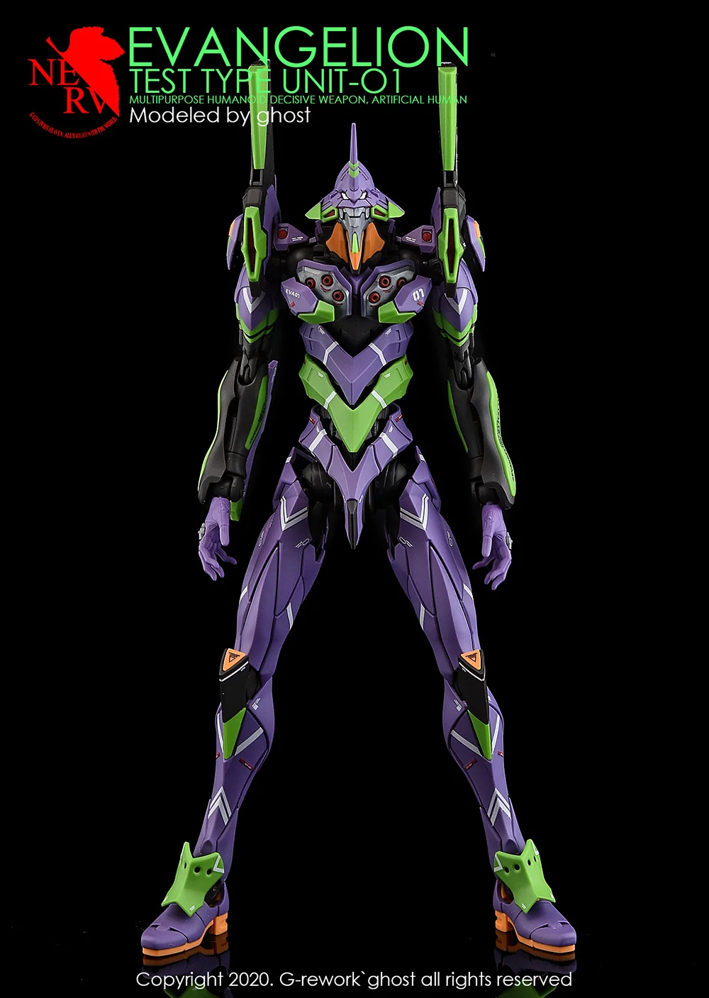 G-rework Decal RG Evangelion Unit-01