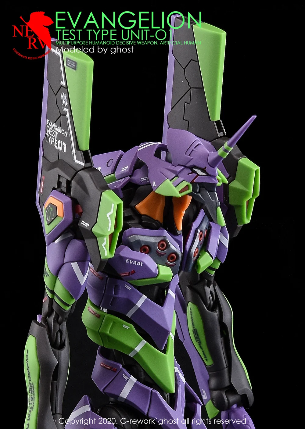G-rework Decal RG Evangelion Unit-01