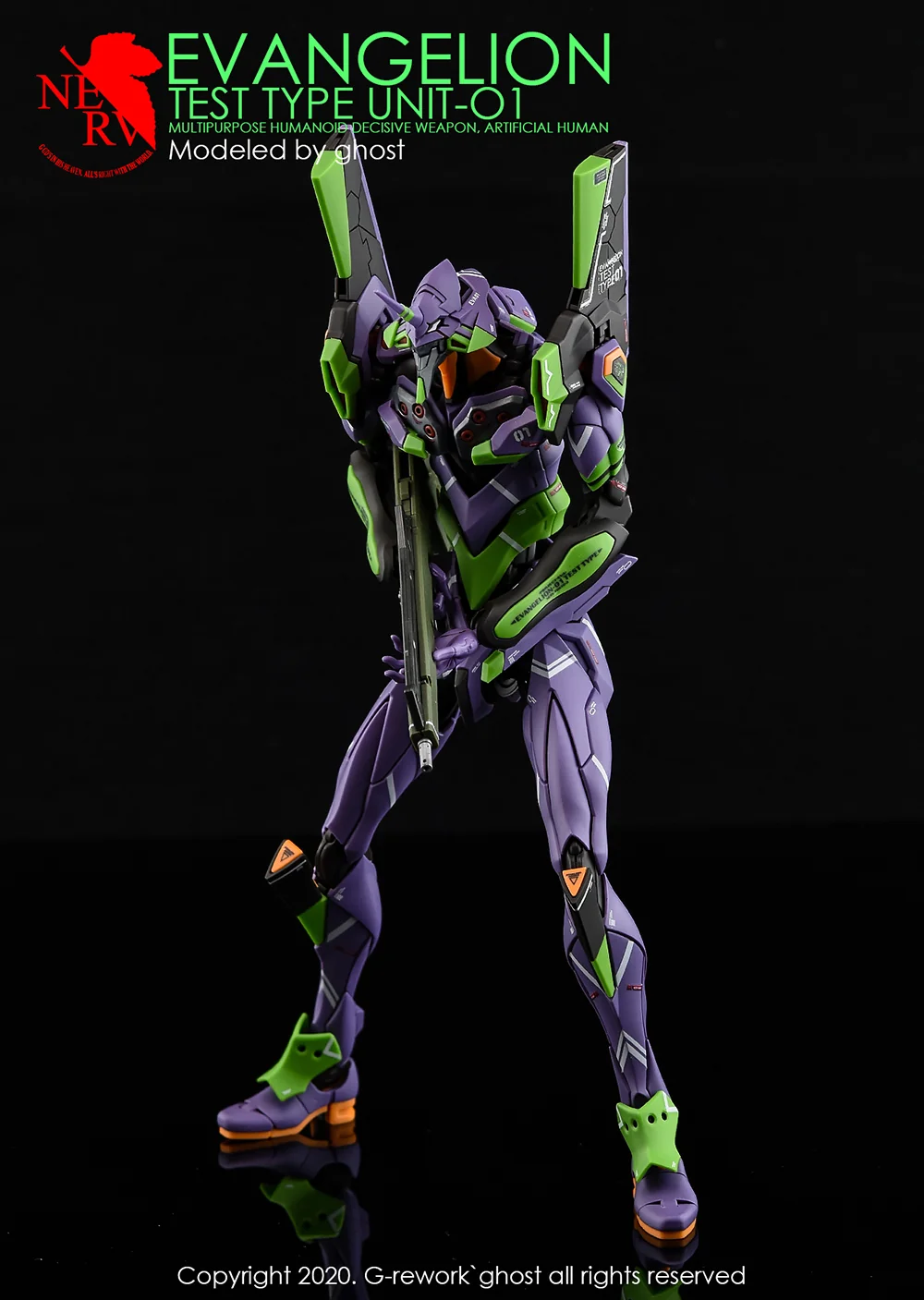 G-rework Decal RG Evangelion Unit-01