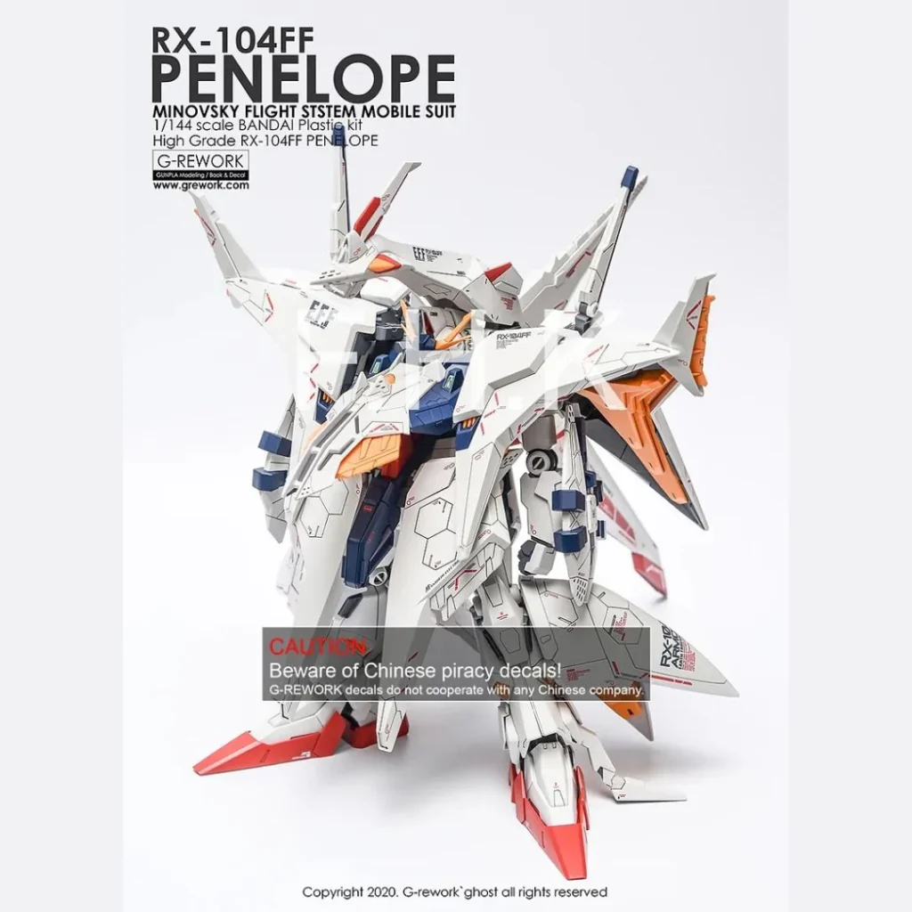 G-rework Decal HGUC #229 Penelope