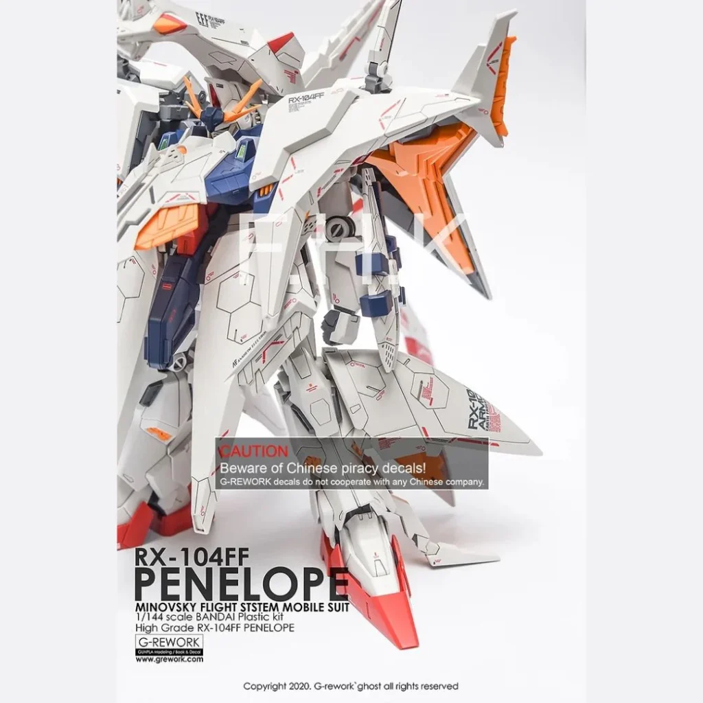 G-rework Decal HGUC #229 Penelope