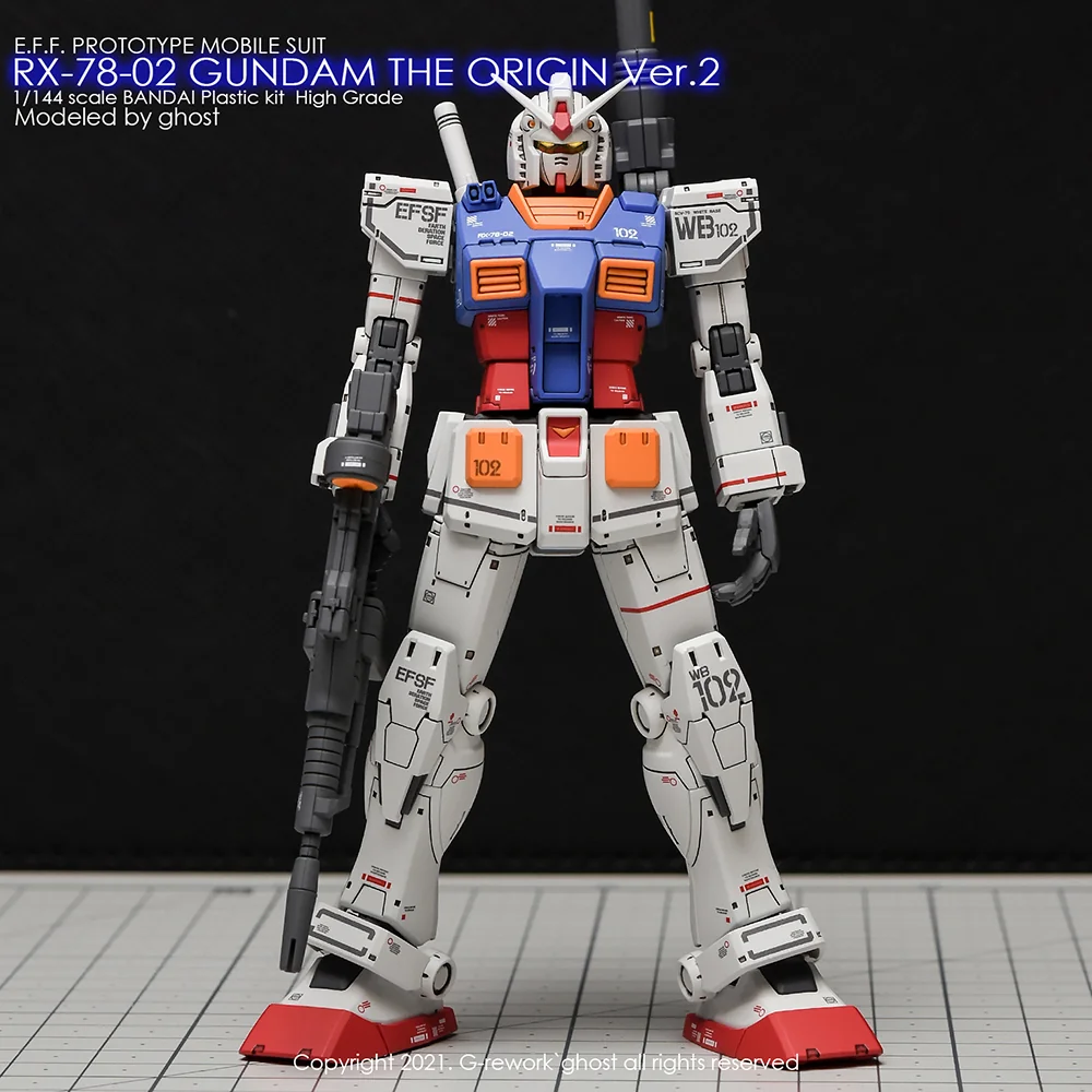G-rework Decal HGGTO #26 RX-78-02 Gundam