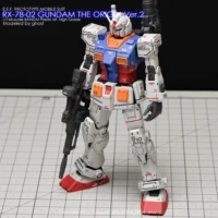 G-rework Decal HGGTO #26 RX-78-02 Gundam - Image 2