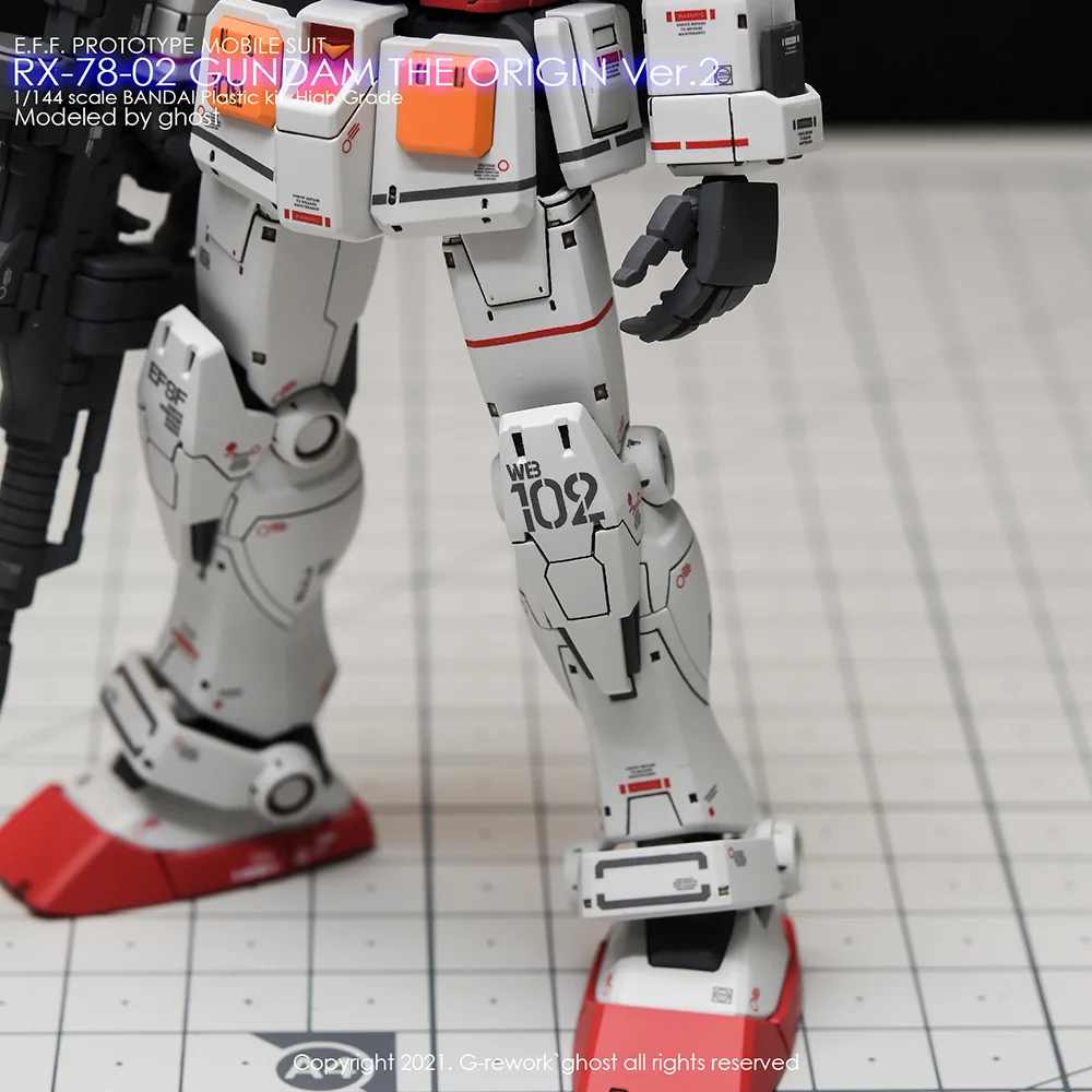 G-rework Decal HGGTO #26 RX-78-02 Gundam
