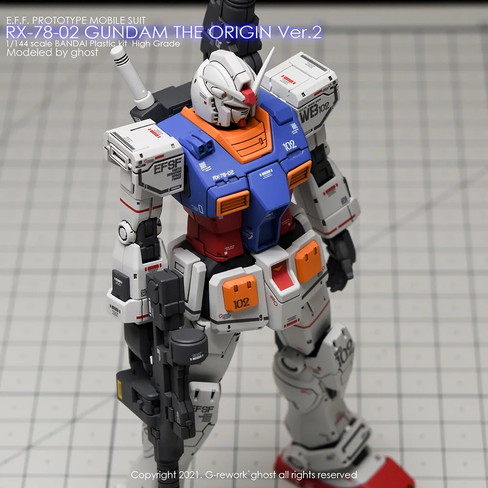 G-rework Decal HGGTO #26 RX-78-02 Gundam