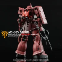 G-rework Decal HGGTO #24 Zaku II (Red Comet Ver.) - Image 4