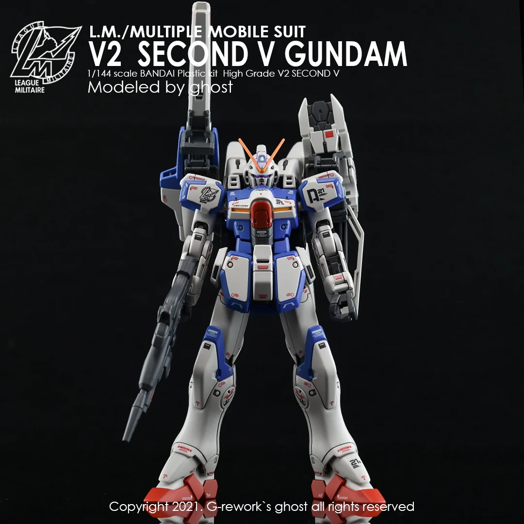 G-rework Decal HGUC PB Second V - Image 1