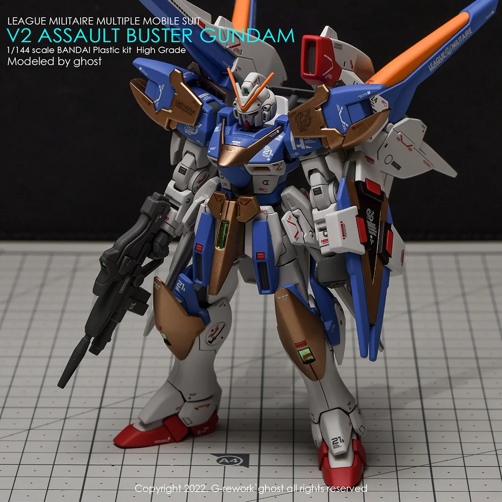G-rework Decal HGUC #189 V2 Assault-Buster Gundam