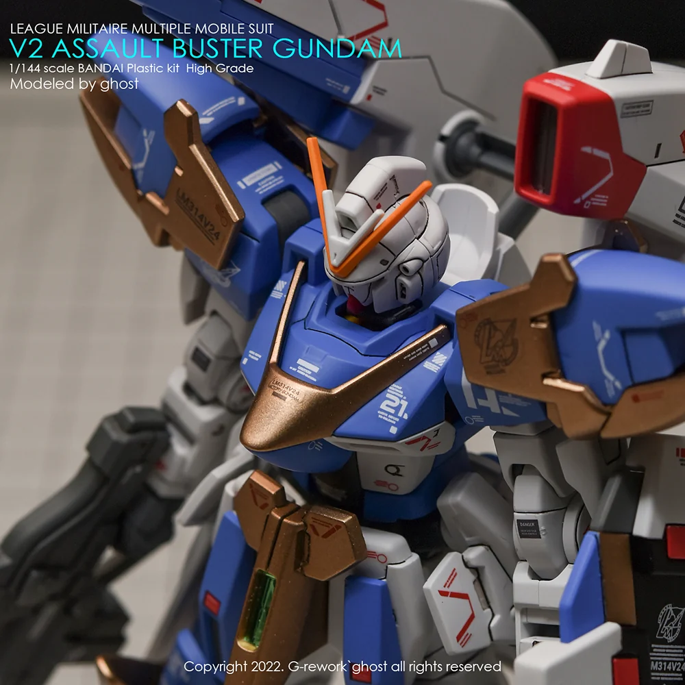 G-rework Decal HGUC #189 V2 Assault-Buster Gundam
