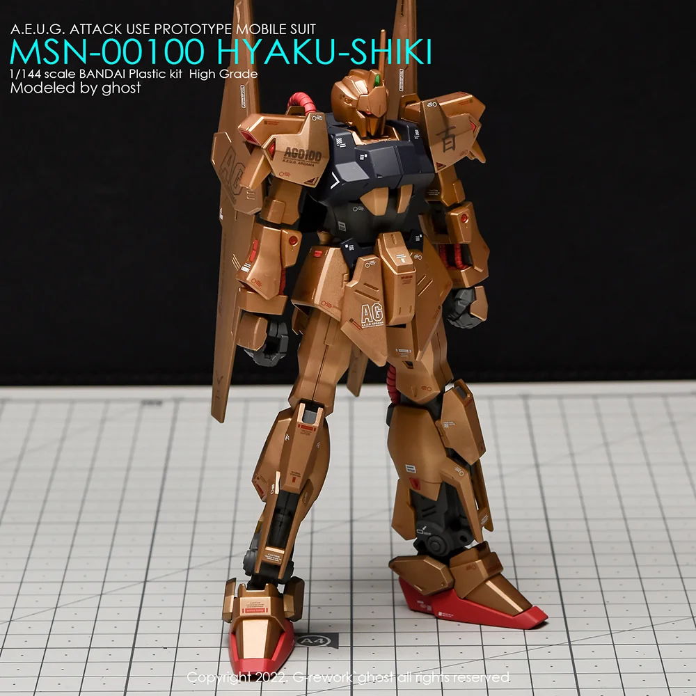 G-rework Decal HGUC #200 Hyaku-Shiki Revive