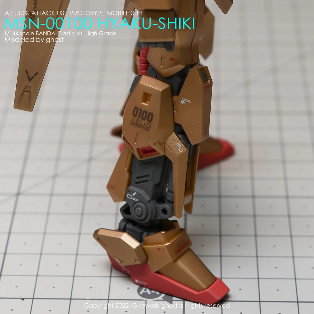 G-rework Decal HGUC #200 Hyaku-Shiki Revive
