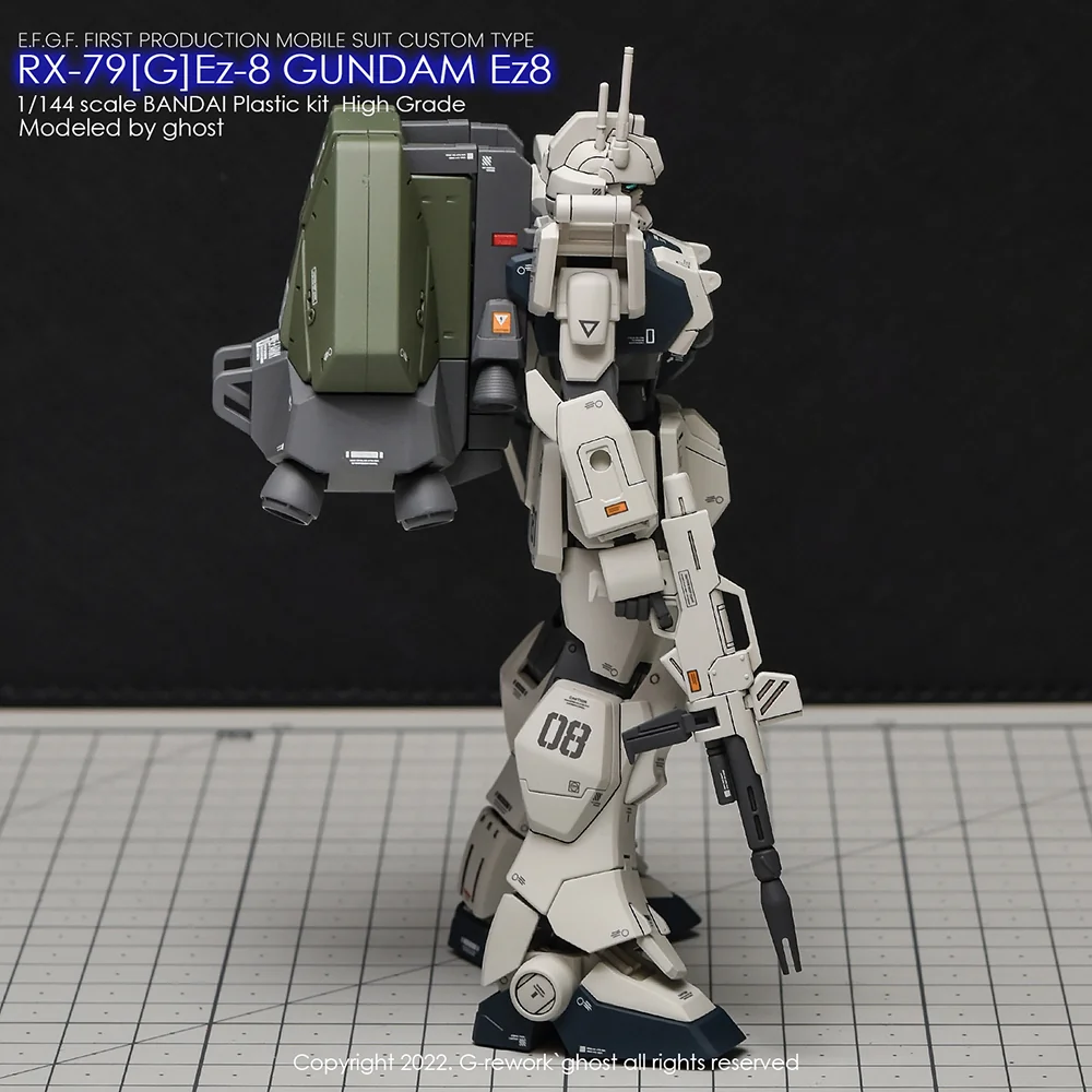 G-rework Decal HGUC #155 Gundam Ez8