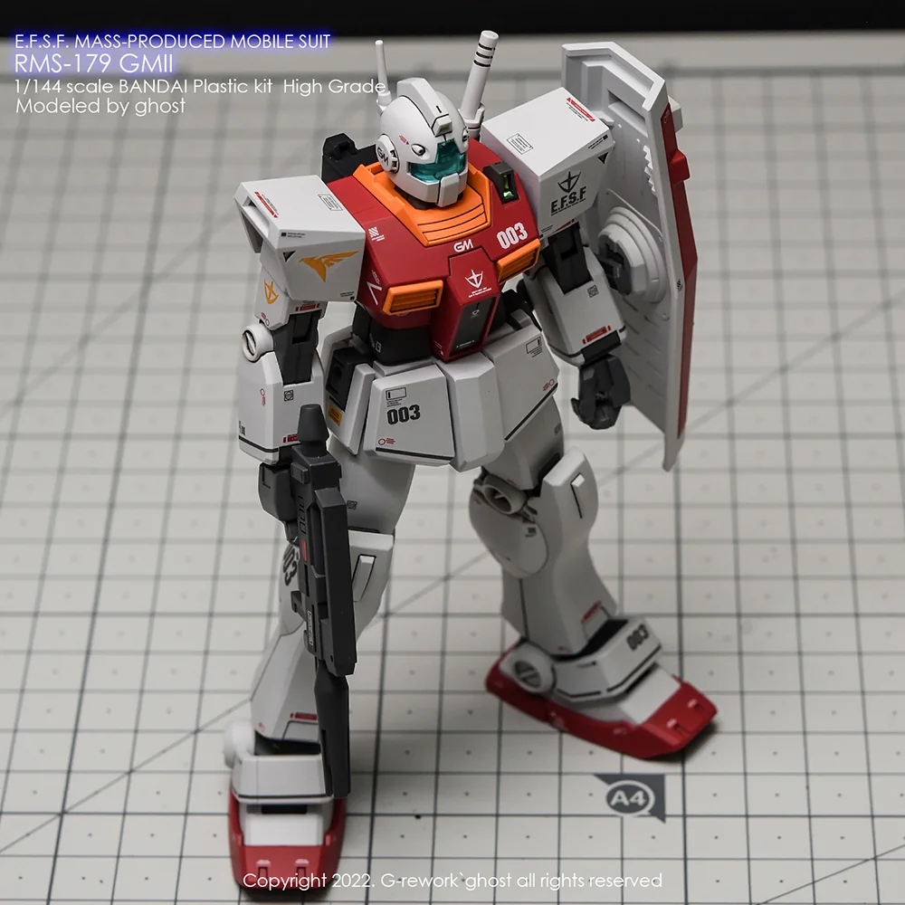 G-rework Decal HGUC #131 GM II