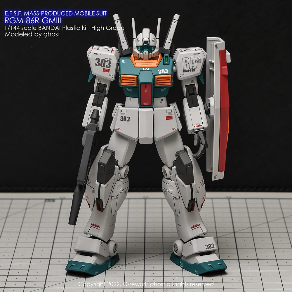 G-rework Decal HGUC #126 GM III