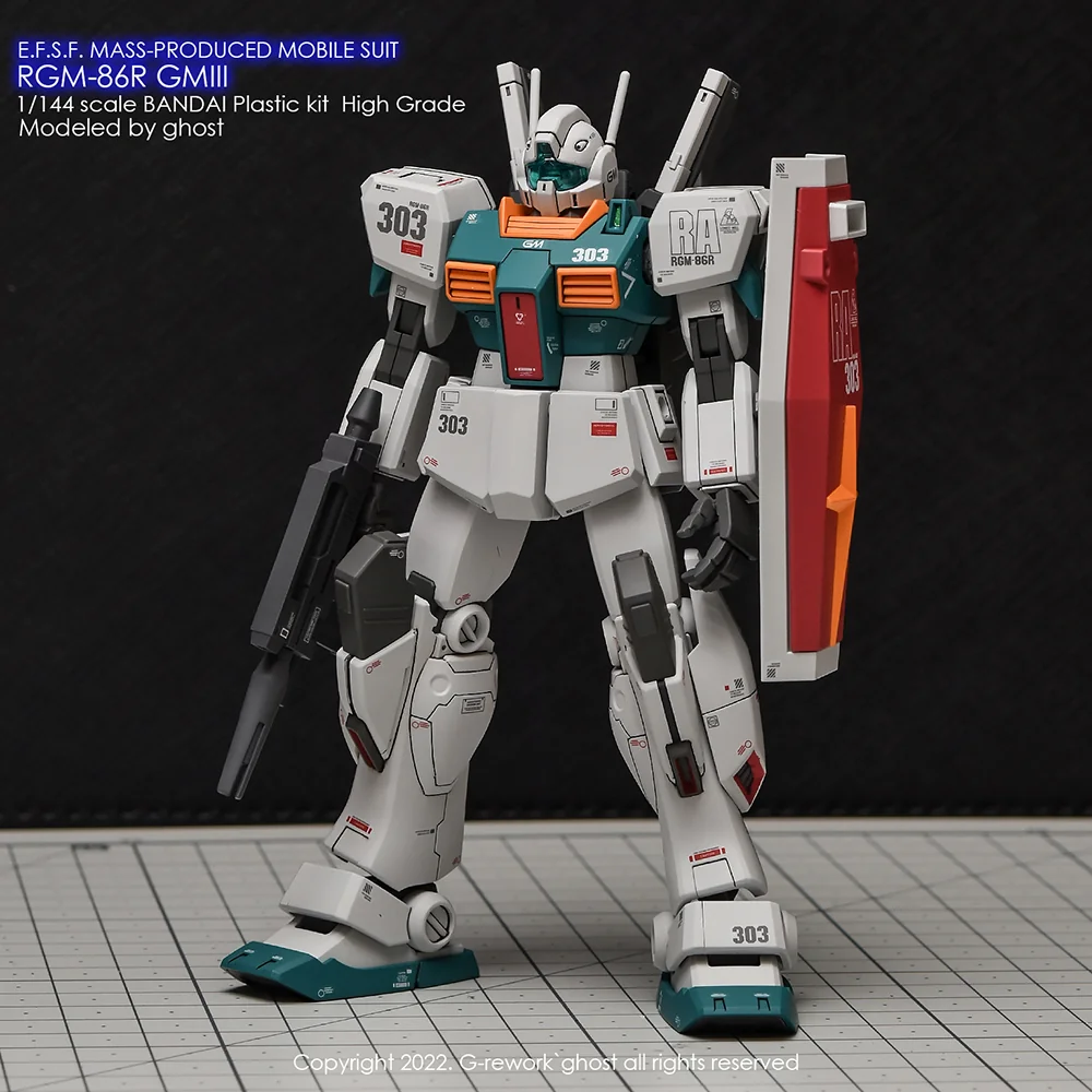 G-rework Decal HGUC #126 GM III