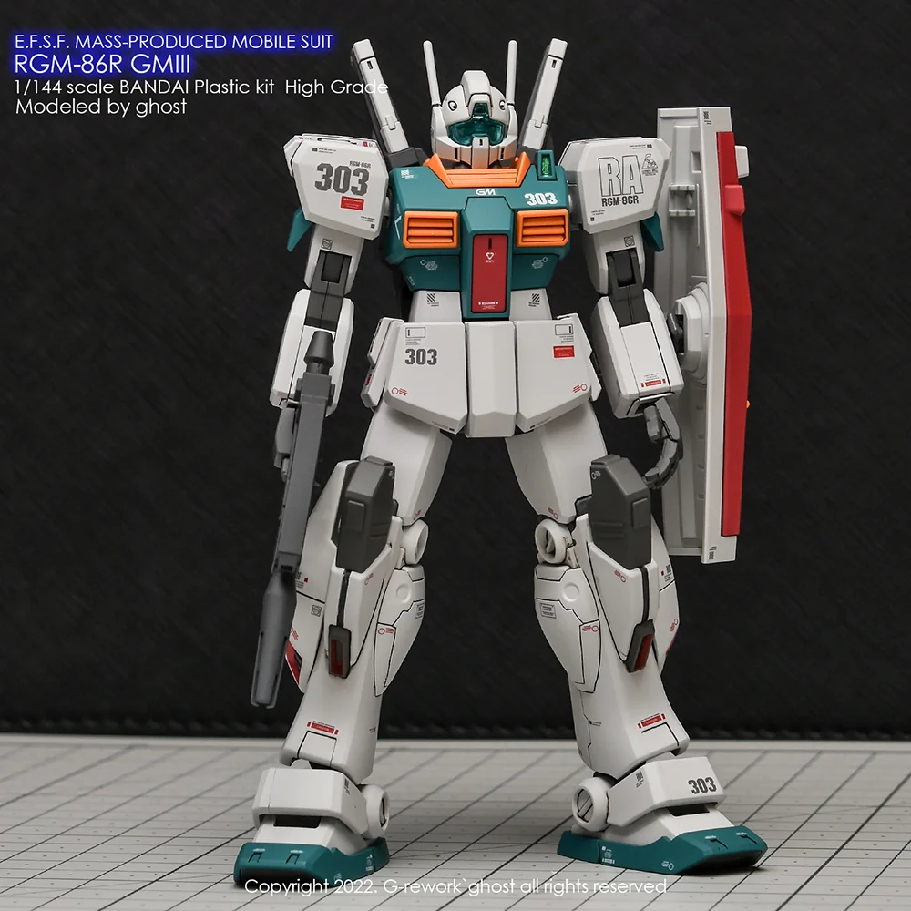 G-rework Decal HGUC #126 GM III