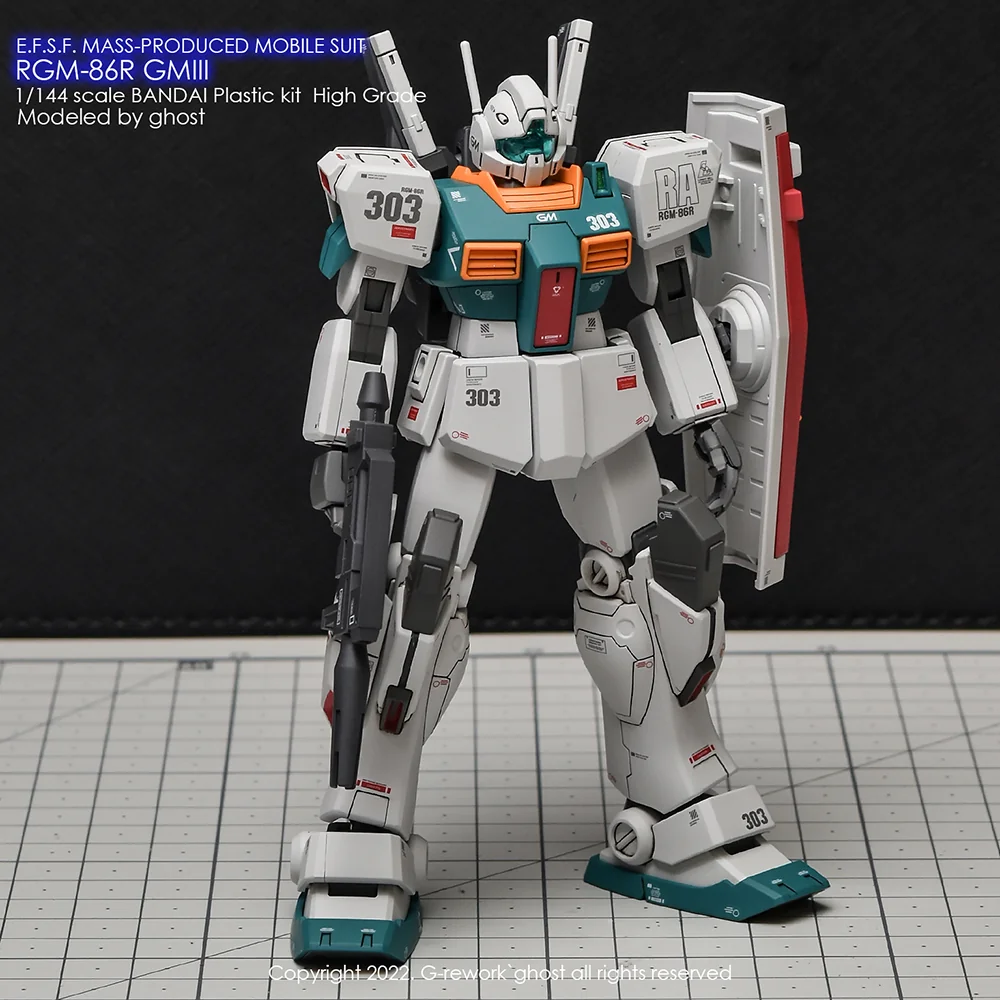G-rework Decal HGUC #126 GM III