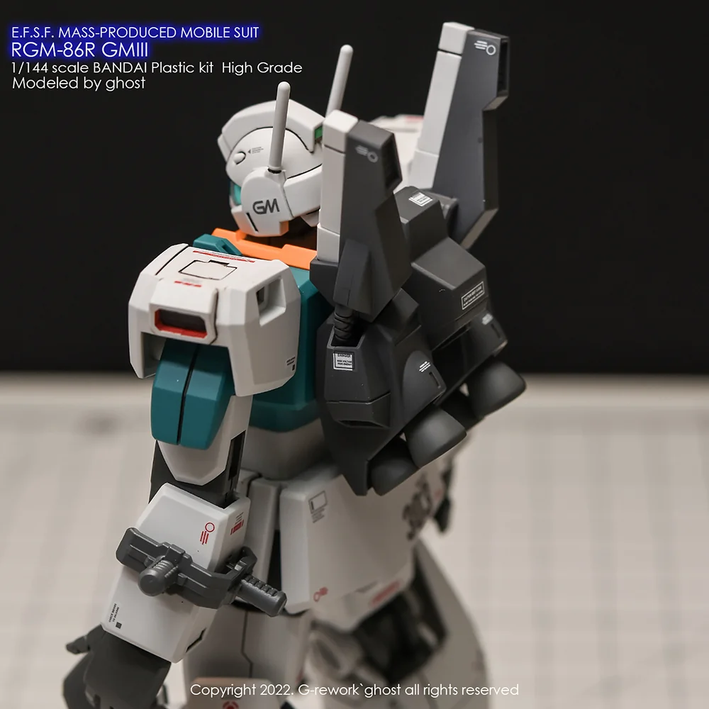G-rework Decal HGUC #126 GM III