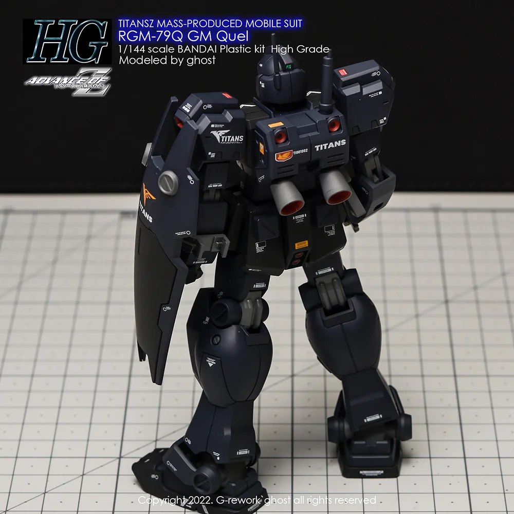 G-rework Decal HGUC #074 GM Quel