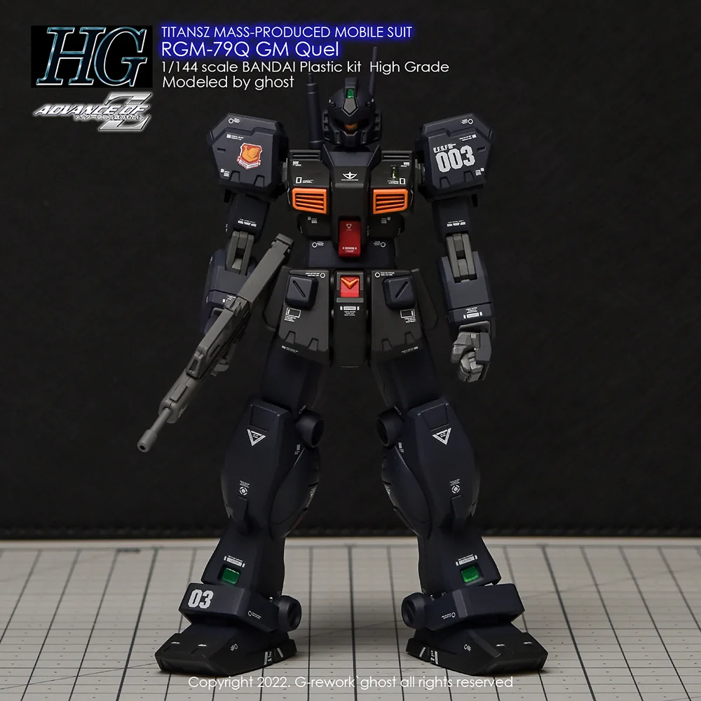 G-rework Decal HGUC #074 GM Quel