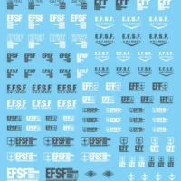 G-rework Decal HG/MG E.F.S.F. Mark