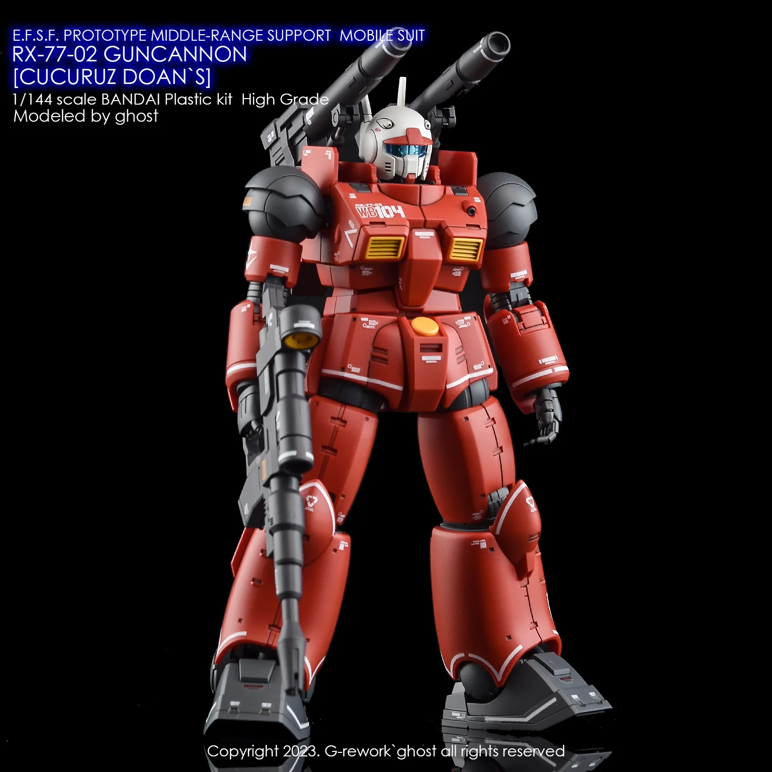 G-rework Decal HGCDI Guncannon - Image 2