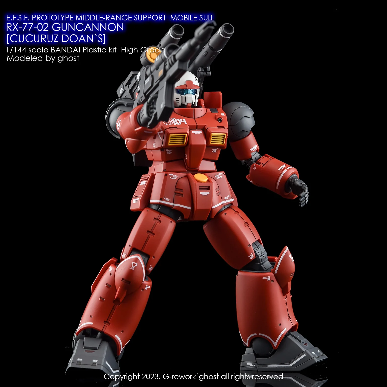 G-rework Decal HGCDI Guncannon - Image 4