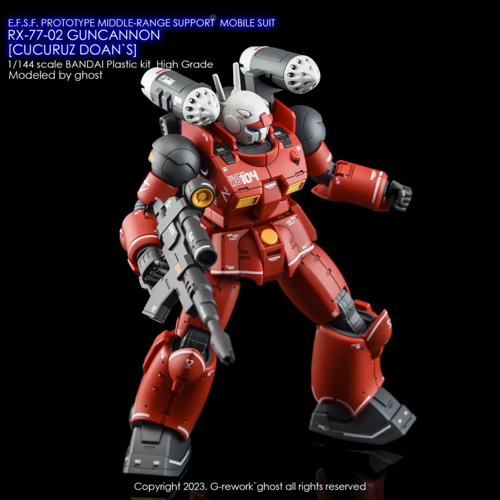 G-rework Decal HGCDI Guncannon