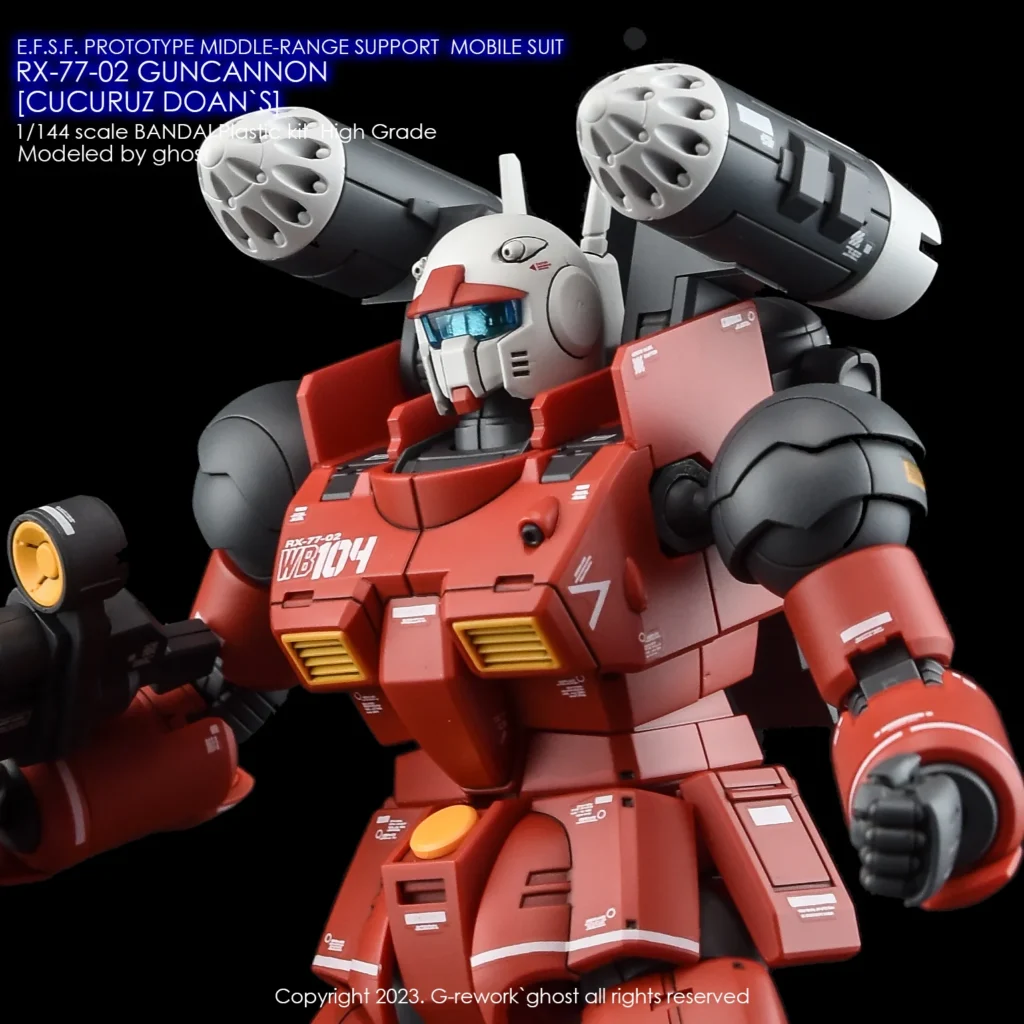 G-rework Decal HGCDI Guncannon