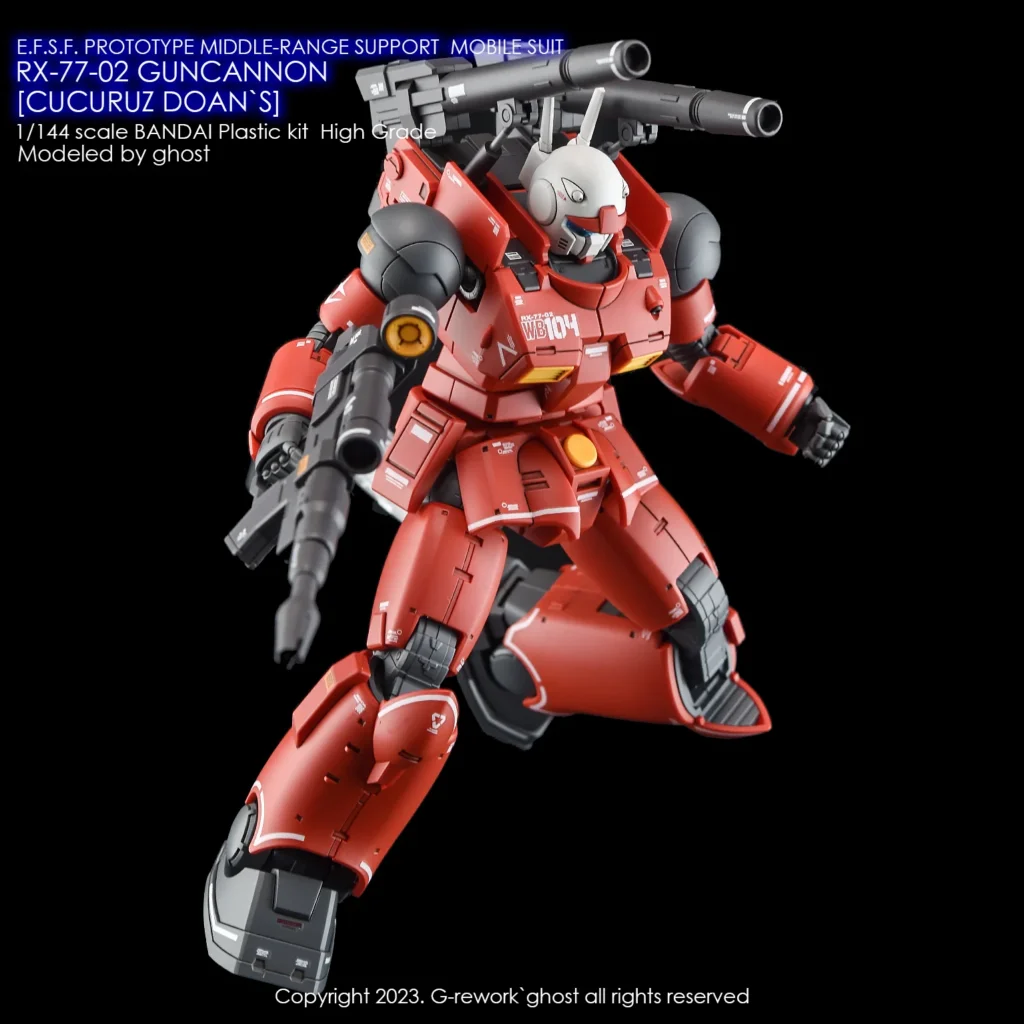 G-rework Decal HGCDI Guncannon