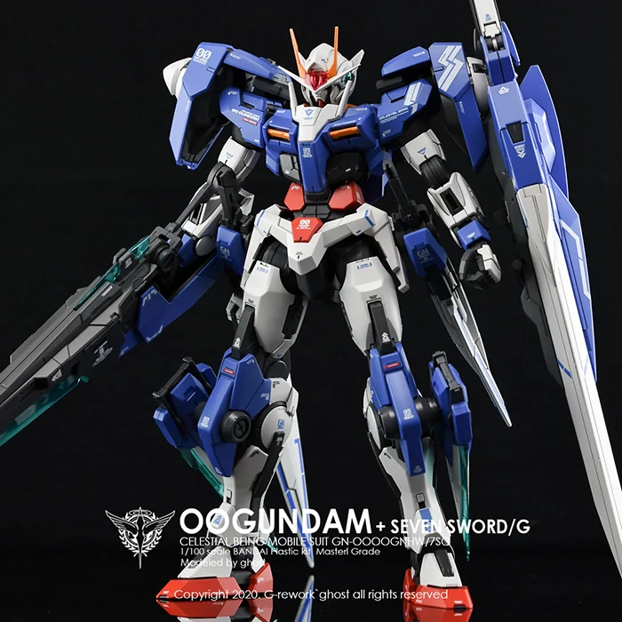 G-rework Decal MG #148 00 Gundam Seven Sword/G