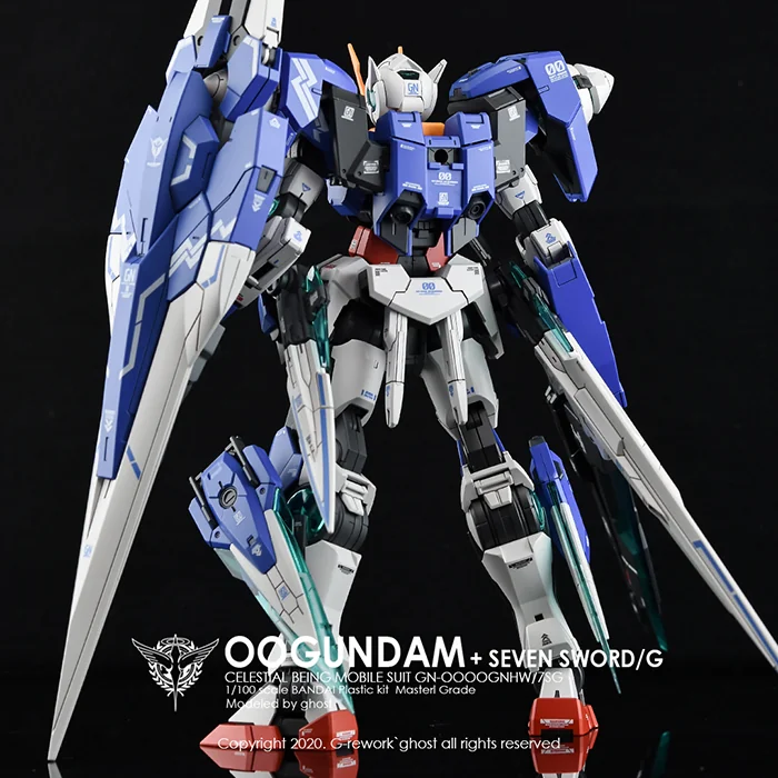G-rework Decal MG #148 00 Gundam Seven Sword/G