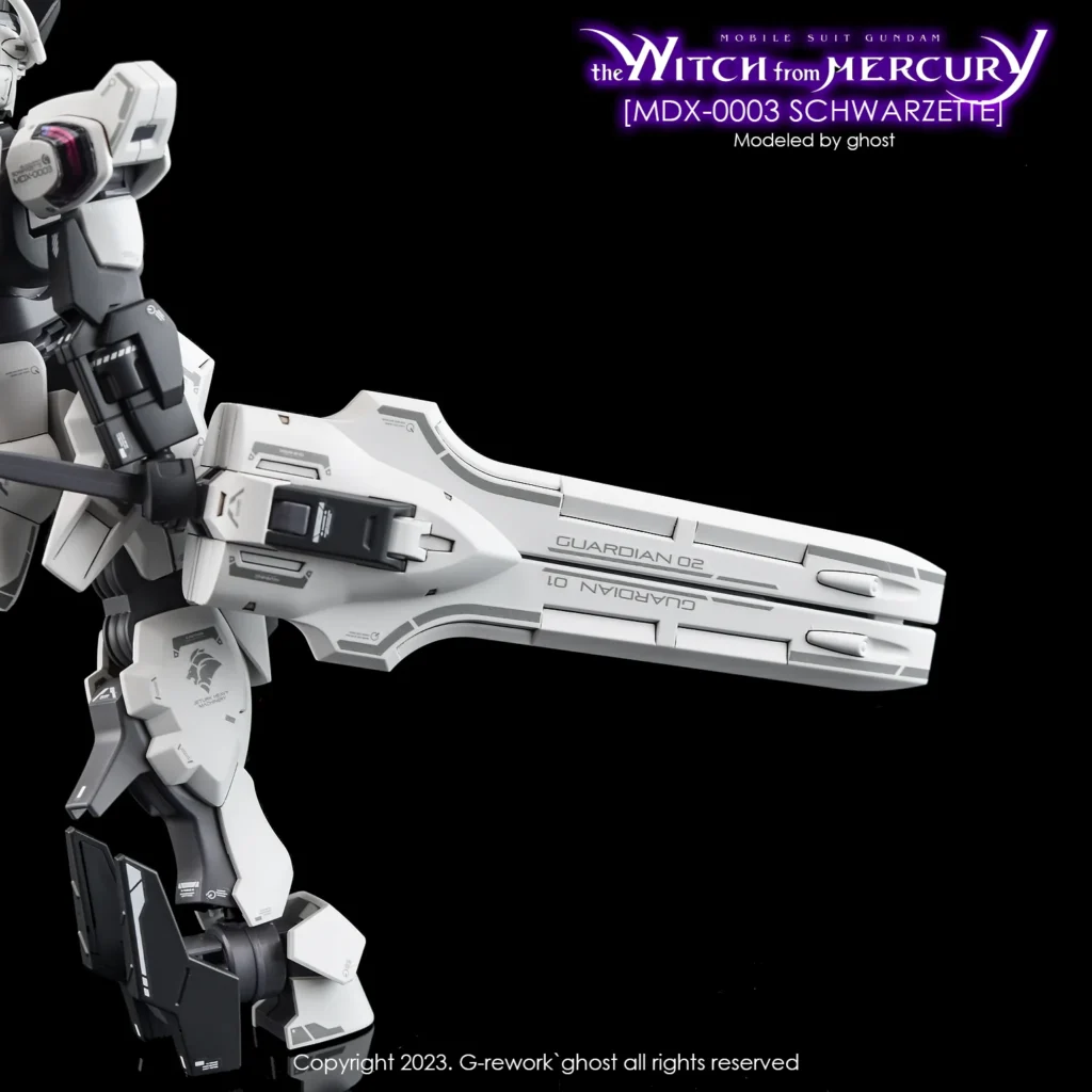 G-rework Decal HGTWFM #25 Gundam Schwarzette