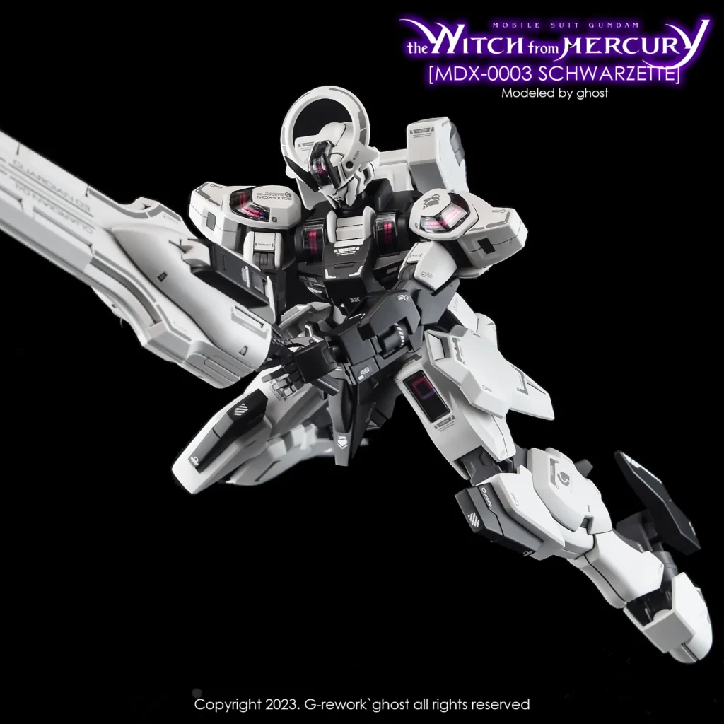 G-rework Decal HGTWFM #25 Gundam Schwarzette