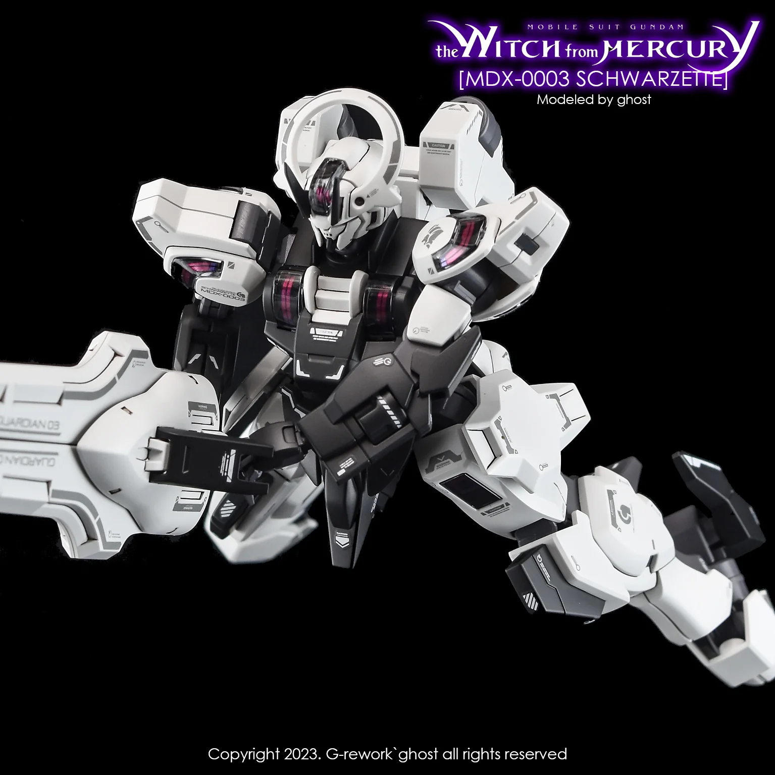 G-rework Decal HGTWFM #25 Gundam Schwarzette - Image 16