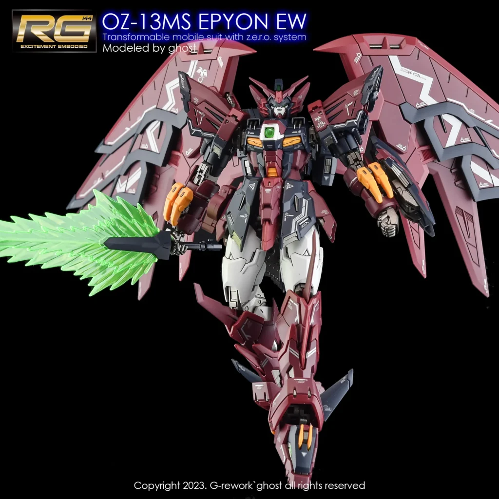 G-rework Decal RG #38 Gundam Epyon