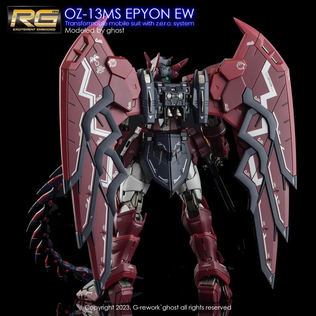 G-rework Decal RG #38 Gundam Epyon