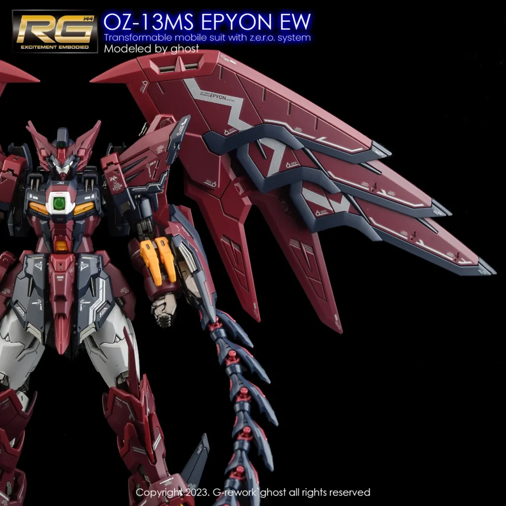 G-rework Decal RG #38 Gundam Epyon
