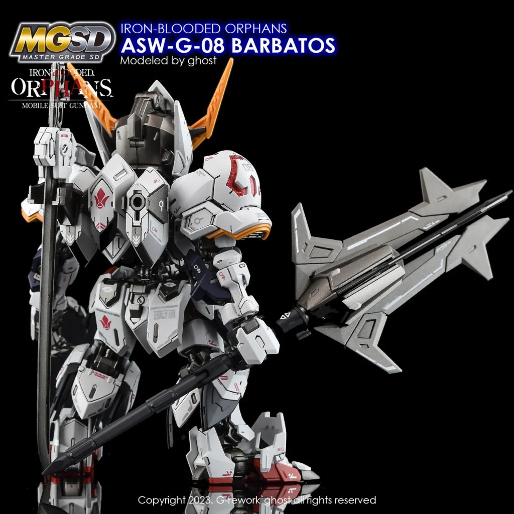 G-rework Decal MGSD #02 Gundam Barbatos